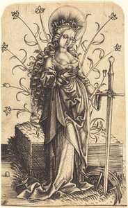 Szent Katalin alkotó: Master PW of Cologne