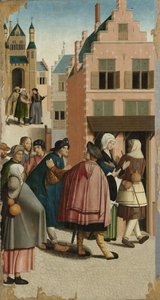 Az irgalmasság hét műve: Menedék az utazónak, 1504