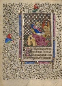 Szent Márk, 1410 körül ( tempera, levélarany, aranyfesték és tinta)