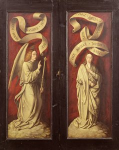 Az Angyali üdvözlet, 1500 körül (olaj, panel)