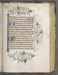 Órakönyv (utrechti használat): fol. 175r, szöveg