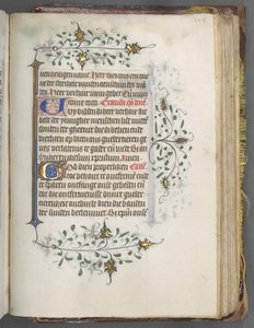 Órakönyv Utrecht használata: fol. 175r, Szöveg, c. 1460-1465.