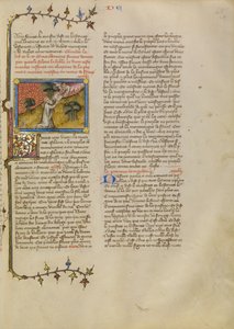 Mózes átveszi a törvény tábláit alkotó: Master of Jean de Mandeville