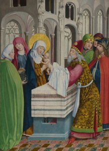 A bemutató a templomban A Liesborn oltárkép, kb. 1470-1480
