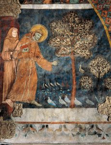 A madaraknak prédikálni alkotó: Master of Saint Francis of Assisi