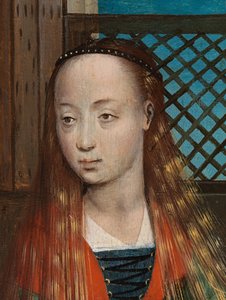 Részlet a Szent Miklós Jótékonyságról, a Szent Miklós-oltárról, 1486-93 körül (olaj, tábla)