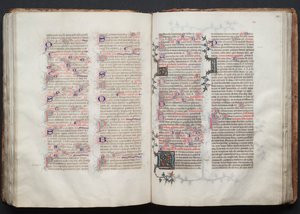 A Gotha Misekönyv: Fol. 113r, Szöveg, c. 1375. alkotó: Master of the Boqueteaux