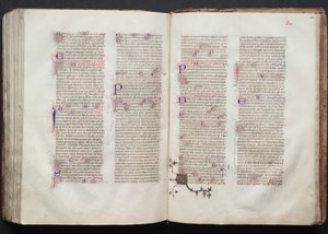 A Gotha Misekönyv: Fol. 142v, szöveg, c. 1375.
