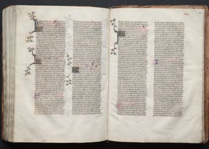 A Gotha Misekönyv: Fol. 145r, Szöveg, c. 1375. alkotó: Master of the Boqueteaux