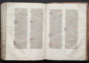 A Gotha Misekönyv: Fol. 146r, Szöveg, c. 1375. alkotó: Master of the Boqueteaux