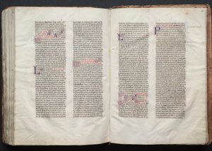 A Gotha Misekönyv: Fol. 151r, Szöveg, c. 1375. alkotó: Master of the Boqueteaux