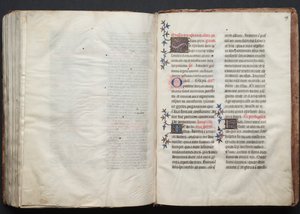 A Gotha Misekönyv: Fol. 159r, Szöveg, c. 1375. alkotó: Master of the Boqueteaux