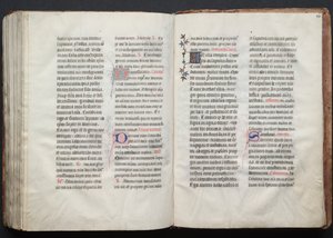 A Gotha Misekönyv: Fol. 160r, Szöveg, c. 1375. alkotó: Master of the Boqueteaux