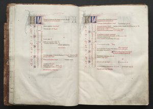A Gotha Misekönyv: Fol. 7r, Szöveg , c. 1375. alkotó: Master of the Boqueteaux