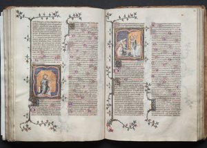 A Gotha Misekönyv: Fol. 82v, The Trinity, c. 1375.