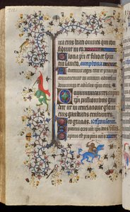 Nemes Károly, Navarra királyának (1361-1425) órái: fol. 171v, Szöveg alkotó: Master of the Brussels Initials and Associates