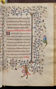 Nemes Károly, navarrai király (1361-1425) órái: fol. 270r, szöveg alkotó: Master of the Brussels Initials and Associates