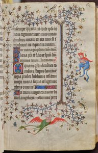 Nemes Károly, navarrai király (1361-1425) órái: fol. 31r, szöveg alkotó: Master of the Brussels Initials and Associates