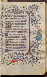 Nemes Károly, navarrai király (1361-1425) órái: fol. 58r, Szöveg alkotó: Master of the Brussels Initials and Associates