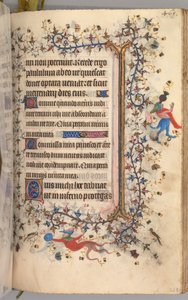 Nemes Károly navarrai király órái 1361-1425: fol. 227r, Szöveg, c. 1405. alkotó: Master of the Brussels Initials and Associates