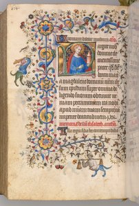 Nemes Károly navarrai király órái 1361-1425, fol. 296v, Szent Mária Magdolna, c. 1405.