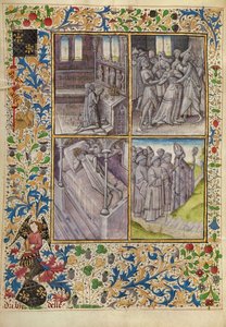 Konstantin császár imádkozik egy templomban; gonosz szellemek gyötrik Szofiát; Isten álmában megparancsolja Konstantinnak, hogy keresse meg Antonius maradványait; Theophile püspök Egyiptomba megy.