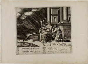 A Proserpina a Psychének adja a szépség dobozát alkotó: Master of the Die