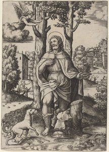 Saint-Roch alkotó: Master of the Die after Follower of Raphael