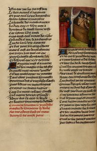 Miniatűr Nero, amint Seneca csuklóját nézi a fürdőjében a Le Roman de la Rose című filmből alkotó: Master of the Dresden Prayer Books