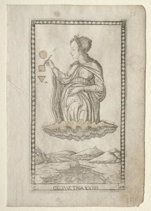 Geometria (a Tarocchiból, C sorozat: Liberal Arts, #24) alkotó: Master of the E Series Tarocchi
