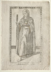 Nyelvtan a Tarocchiból, C sorozat: Liberal Arts, #21, 1467 előtt.