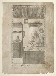 The Artisan from the Tarocchi, E sorozat: Conditions of Man, #3, 1467 előtt.