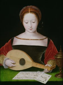 Mária Magdolna lanton játszik