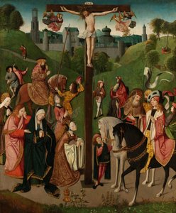 A keresztre feszítés Krisztus a kereszten alkotó: Master of the Figdor Deposition (circle of)