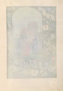 Izabella katolikus királyné, spanyol királynő órái: Fol. 115r, c. 1500. alkotó: Master of the First Prayerbook of Maximillian