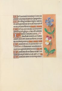 Izabella katolikus királyné, spanyol királynő órái: Fol. 122r, c. 1500. alkotó: Master of the First Prayerbook of Maximillian