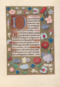 Izabella katolikus királyné, spanyol királynő órái: Fol. 127r, c. 1500. alkotó: Master of the First Prayerbook of Maximillian