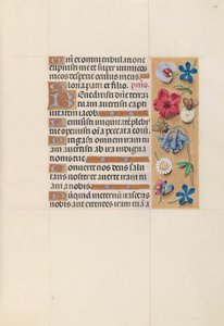 Izabella katolikus királyné, spanyol királynő órái: Fol. 128r, c. 1500. alkotó: Master of the First Prayerbook of Maximillian