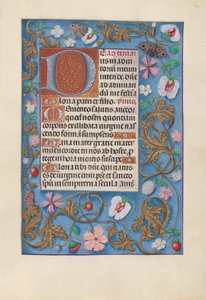 Izabella katolikus királynő, Spanyolország királynőjének órái:  Fol. 132r alkotó: Master of the First Prayerbook of Maximillian