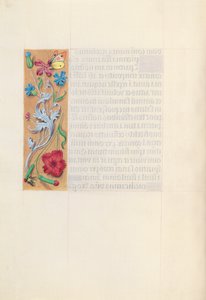 Izabella katolikus királyné, spanyol királynő órái: Fol. 140V, c. 1500. alkotó: Master of the First Prayerbook of Maximillian