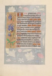 Izabella katolikus királyné, spanyol királynő órái: Fol. 142v, c. 1500. alkotó: Master of the First Prayerbook of Maximillian
