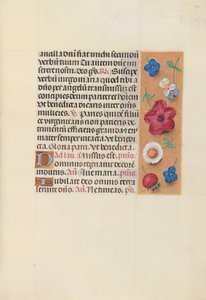 Izabella katolikus királyné, spanyol királynő órái: Fol. 164r, c. 1500. alkotó: Master of the First Prayerbook of Maximillian