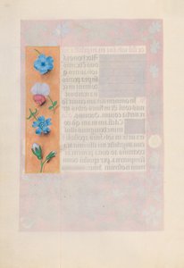 Izabella katolikus királyné, spanyol királynő órái: Fol. 172v, c. 1500. alkotó: Master of the First Prayerbook of Maximillian