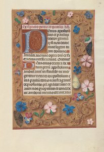 Izabella katolikus királyné, spanyol királynő órái: Fol. 174r, c. 1500. alkotó: Master of the First Prayerbook of Maximillian