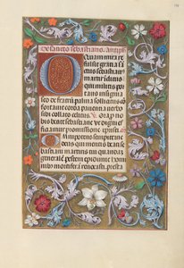 Izabella katolikus királyné, spanyol királynő órái: Fol. 178r, c. 1500. alkotó: Master of the First Prayerbook of Maximillian