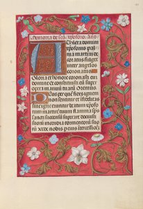 Izabella katolikus királyné, spanyol királynő órái: Fol. 180r, c. 1500. alkotó: Master of the First Prayerbook of Maximillian