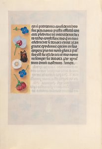 Izabella katolikus királyné, spanyol királynő órái: Fol. 182v, c. 1500.