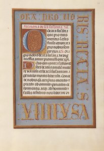 Izabella katolikus királyné, spanyol királynő órái: Fol. 196r, c. 1500. alkotó: Master of the First Prayerbook of Maximillian
