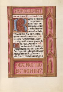 Izabella katolikus királyné, spanyol királynő órái: Fol. 198r, c. 1500. alkotó: Master of the First Prayerbook of Maximillian
