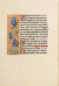 Izabella katolikus királynő, Spanyolország királynőjének órái:  Fol. 20v alkotó: Master of the First Prayerbook of Maximillian